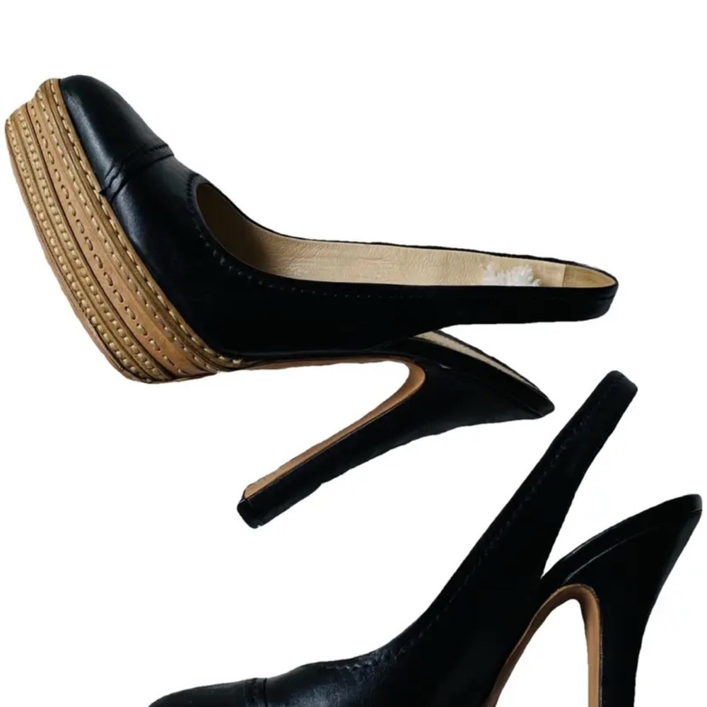 BLACK PRADA SPRING 2009 HEELS - Picture 11 of 12